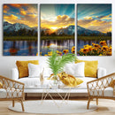 Grand Teton Park Sunrise Wall Art – Vibrant Landscape Canvas by MyGreatCanvas | Canvas Wall Art Prints | Photo Prints & Wall Decor