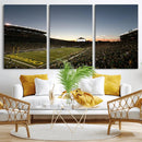 Oregon Ducks Football Team Print - Eugene Autzen Stadium