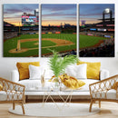 Citizens Bank Park Philadelphia Phillies Wall Art Canvas |