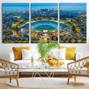 Los Angeles Dodgers Wall Art Canvas, Dodger Stadium Wall Art