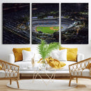 Los Angeles Dodgers Dodger Stadium Wall Art Canvas Print -