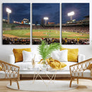 Boston Red Sox Baseball Team Print Canvas - Massachusetts