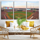 Cincinnati Reds Baseball Print Canvas- Cincinnati