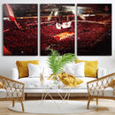Houston Rockets Basketball Team Print Canvas- Houston Toyota