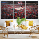 Louisville Cardinals Basketball Print Canvas - Louisville