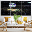 Milwaukee Bucks Basketball Print - Fiserv Forum Stadium Wall
