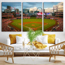 St. Louis Cardinals Baseball Team Print - Busch Stadium Wall