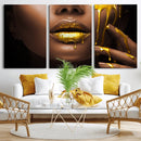 African American Art Black Woman Canvas Print, African Wall