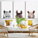 Horse Wall Art - Minimalist Horse Triptych Wall Art – Modern by MyGreatCanvas | Canvas Wall Art Prints | Photo Prints & Wall Decor