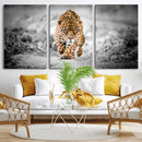 Jaguar Wall Art Canvas Print - Majestic Big Cat in Focused by MyGreatCanvas | Canvas Wall Art Prints | Photo Prints & Wall Decor