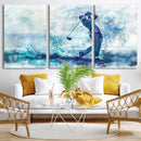 Golf Swing Wall Art Canvas Print - Sports-Inspired