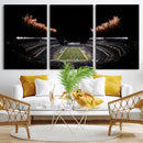 Eagles Field Stadium Wall Art | Philadelphia Eagles Football
