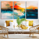 Colorful Abstract Wall Art | Bold Modern Canvas Print |