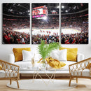 Amerant Bank Arena Wall Art Canvas Print - Basketball Arena by MyGreatCanvas | Canvas Wall Art Prints | Photo Prints & Wall Decor