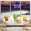 Madison New York Rangers Hockey Stadium Wall Art Canvas