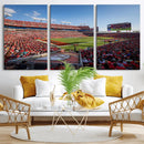 Florida Tampa Raymond James Stadium Wall Art Canvas Print - by MyGreatCanvas | Canvas Wall Art Prints | Photo Prints & Wall Decor