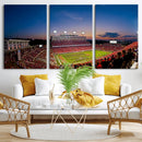 NC State Wolfpack Football Team Print - Raleigh