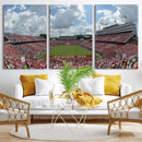 NC State Wolfpack Football Team Print Canvas- Raleigh