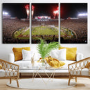 Framed Florida State Seminoles Football Team Print -