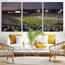 UCLA Bruins Football Team Print - Pasadena Rose Bowl Stadium