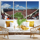 Virginia Tech Hokies Football Team Print - Blacksburg Lane