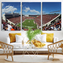Virginia Tech Hokies Football Team Print - Blacksburg Lane