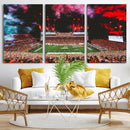Virginia Tech Hokies Football Team Print - Blacksburg Lane