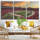 Camp Randall Stadium Wisconsin Badgers Large Wall Art Canvas