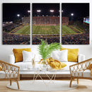 Demon Deacons Print Canvas, Football Team Print -