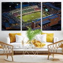 University of North Texas Mean Green Football Artwork,