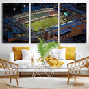 University of North Texas Mean Green Football Artwork,
