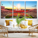 North Carolina State University Canvas Print, North Carolina