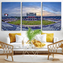 Florida Atlantic University Owls Football Team Print - Boca by MyGreatCanvas | Canvas Wall Art Prints | Photo Prints & Wall Decor