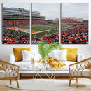 University of Illinois Fighting Illini Football Team Print - by MyGreatCanvas | Canvas Wall Art Prints | Photo Prints & Wall Decor