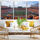 University of Illinois Fighting Illini Football Team Print by MyGreatCanvas | Canvas Wall Art Prints | Photo Prints & Wall Decor