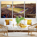 University of Kansas Jayhawks Football Team Print - Lawrence by MyGreatCanvas | Canvas Wall Art Prints | Photo Prints & Wall Decor