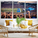 University of Kansas Jayhawks Football Team Art Print - by MyGreatCanvas | Canvas Wall Art Prints | Photo Prints & Wall Decor