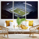 University of North Carolina Tar Heels Football Team Print - by MyGreatCanvas | Canvas Wall Art Prints | Photo Prints & Wall Decor