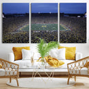 University of Michigan Wolverines Football Team Print - Ann by MyGreatCanvas | Canvas Wall Art Prints | Photo Prints & Wall Decor