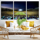 University of Michigan Wolverines Football Team Print - Ann by MyGreatCanvas | Canvas Wall Art Prints | Photo Prints & Wall Decor