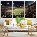 ASU Sun Devils Football Team Print Canvas - Phoenix Mountain