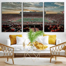 University of Nebraska Cornhuskers Football Team Print -