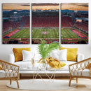 Framed Arizona Wildcats Football Team Print - Tucson Arizona by MyGreatCanvas | Canvas Wall Art Prints | Photo Prints & Wall Decor