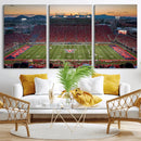 Arizona Wildcats Football Team Print - Tucson Arizona by MyGreatCanvas | Canvas Wall Art Prints | Photo Prints & Wall Decor