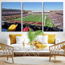 Boston College Eagles Football Team Print - Boston Alumni by MyGreatCanvas | Canvas Wall Art Prints | Photo Prints & Wall Decor