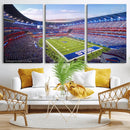 Buffalo Bills Football Team Print Canvas - Buffalo Highmark by MyGreatCanvas | Canvas Wall Art Prints | Photo Prints & Wall Decor