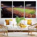 Iowa State University Cyclones Canvas Print, Football Team
