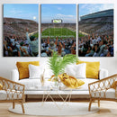 Michigan State Spartans Football Team Art Print - East