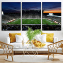 Michigan State Spartans Football Team Print - East Lansing