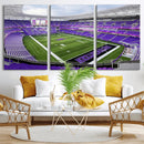 Northwestern University Wildcats Football Team Print - by MyGreatCanvas | Canvas Wall Art Prints | Photo Prints & Wall Decor